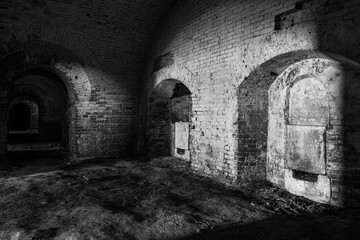Obraz premium Basement of Daugavpils fortress