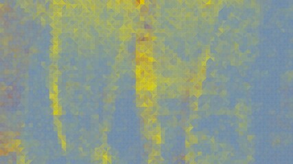 polygon geometric pattern abstract background in blue yellow tone color