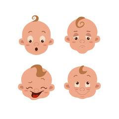 Baby facial expression