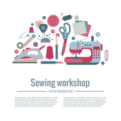 sewing workshop concept
