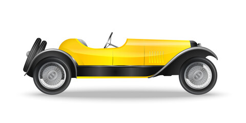 retro car,  vintage car vector illuctration