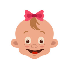 Baby facial expression