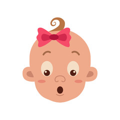 Baby facial expression