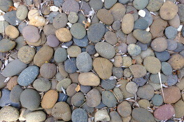 stones on the beach
