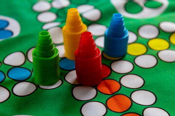 Close up view of a nostalgia game