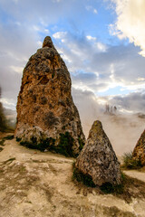 Nature and the thermal springs in Guelma, Algeria.