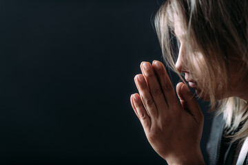 Anxious Female suffering from PTSD after Covid19 isolation lockdown.