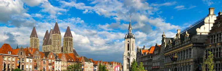 Tournai en Belgique - La Grand place