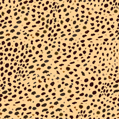 seamless Cheetah skin pattern