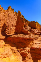 Fototapeta premium Kasr (Fortress) of Timimoun, Adrar Province, Algeria.