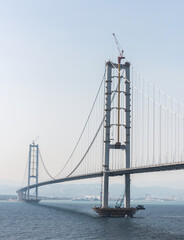 Osmangazi Bridge (Izmit Bay Bridge). IZMIT, KOCAELI, TURKEY.