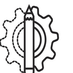 vector illustration of an ancient egyptian sword