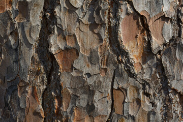Background of tree bark. Horizontal photo.