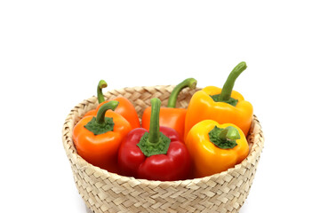 colorful mini paprika