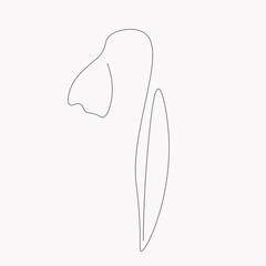 Summer flower on white background design, vector illustration