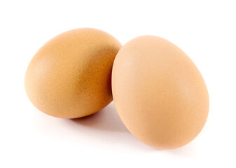 egg isolated on white