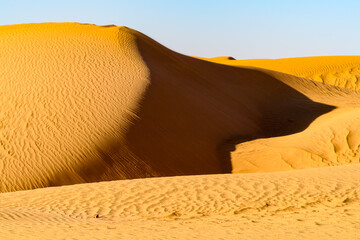 Fototapeta na wymiar Beautiful view of the Sahara desert