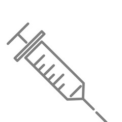 injection  icon vector for web and apps