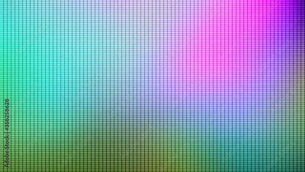 Aufkleber the colorful pixel's abstract background motion blinks. luminous mosaic tile animated background