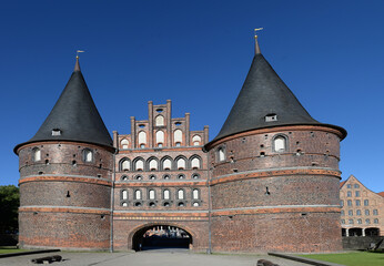 Fototapeta premium Holstentor in Luebeck