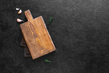 Empty wooden board.