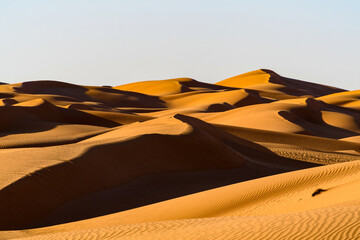 Fototapeta na wymiar Amazing view of the Sahara desert