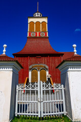 Obraz premium Kalix, Sweden The facade of the Kalix Church
