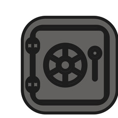 Obraz premium film reel icon