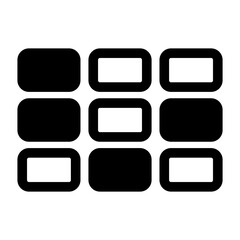 Password code of keypad icon