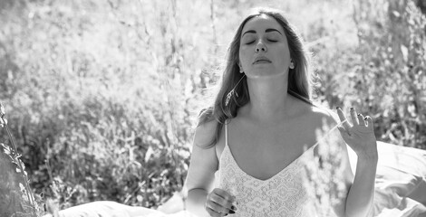 Trend No makeup no retouch, real woman's beauty, as she is, body positive, face without makeup. Nice natural girl portrait