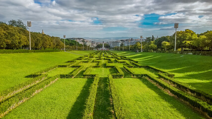 Lisbon green park