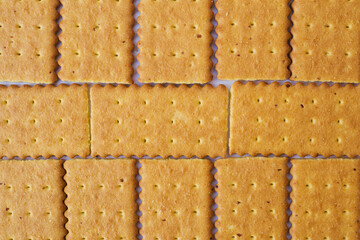 Background from cracker.