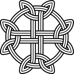 Celtic cross and ornament