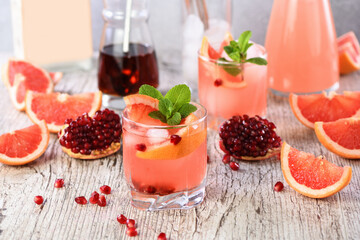 Citrus tequila smash