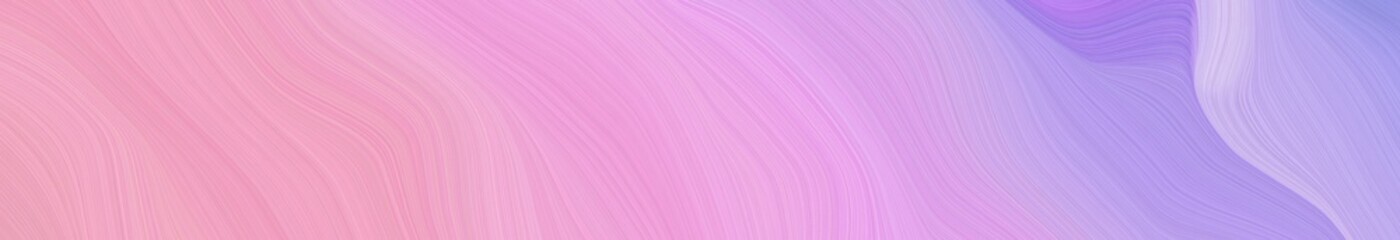 wide colored background banner with plum, pastel magenta and light pastel purple color. modern soft swirl waves background design