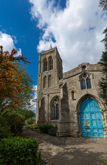 Gedney, Lincolnshire, UK, April 2014, view of Saint Mary Magdalene Church