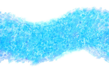 水 波 ブルー 夏 水彩 背景