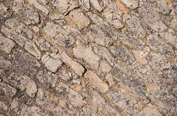 Old medieval stonework texture