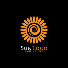 Sun Vector illustration Icon