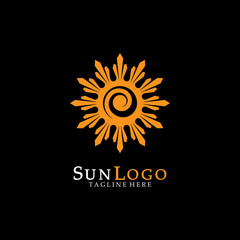 Sun Vector illustration Icon