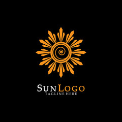 Sun Vector illustration Icon