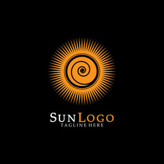 Sun Vector illustration Icon