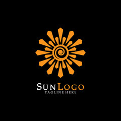 Sun Vector illustration Icon