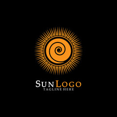 Sun Vector illustration Icon
