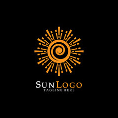 Sun Vector illustration Icon