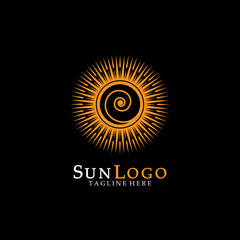 Sun Vector illustration Icon
