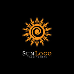 Sun Vector illustration Icon