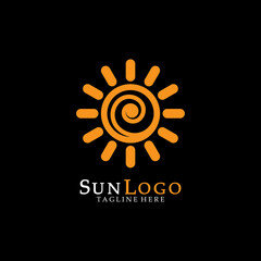 Sun Vector illustration Icon