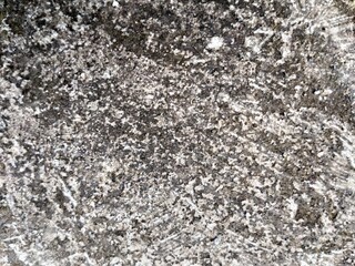 white cement surface that has been mossy