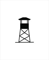 prison tower icon,vector best flat icon.